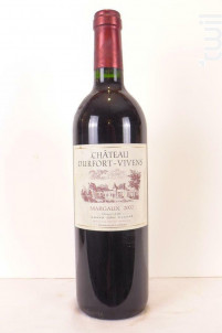 Grand Cru Classé - Château Durfort-Vivens - 2002 - Rouge