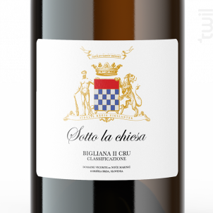 Sotto la chiesa Bigliana II CRU CLASSIFICAZIONE - Domaine Vicomte de Noue Marinic - 2021 - Blanc