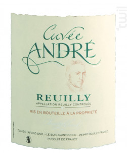 Cuvée André - SARL CLAUDE LAFOND - 2015 - Rosé