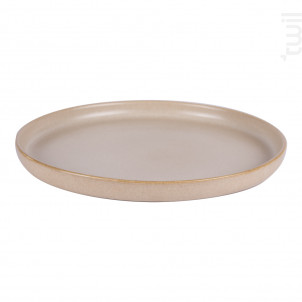 Assiette À Dessert Uno Sable 22 Cm lot De 6 - table passion -  - 