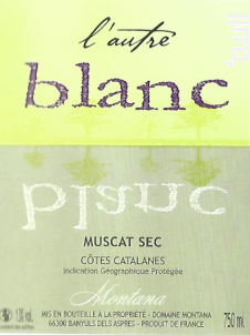 L'Autre Blanc - Château Montana - 2023 - Blanc
