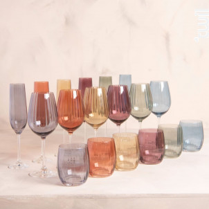 Coffret De 6 Verres À Pied Lumen - table passion -  - 