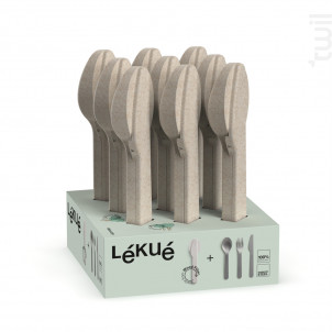 Couverts Inox To Go Avec Étui - lékué -  - 