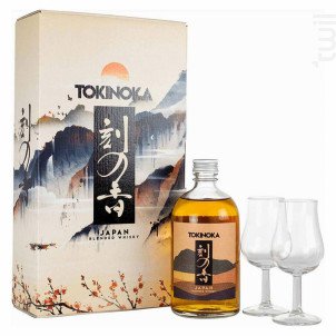 Coffret Tokinoka Blended Whisky + 2 Verres - Tokinoka - No vintage - 