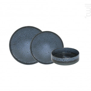 Service D'assiettes Abysses 18 Pièces - table passion -  - 