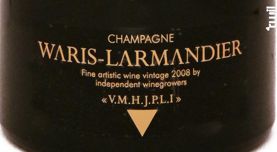 V.M.H.J.P.L.I 2008 Grand Cru Blanc de Blancs - Champagne Waris-Larmandier - 2008 - Effervescent