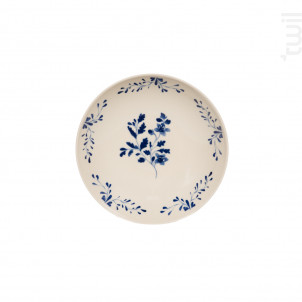 Assiette Creuse Appoline Bleue 22 Cm lot De 6 - table passion -  - 