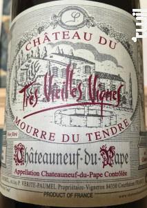 Cuvée Prestige Très Vieilles Vignes - Château du Mourre du Tendre - 2015 - Rouge