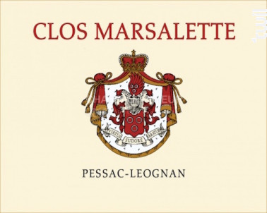 Clos Marsalette - Vignobles Comtes Von Neipperg - 2020 - Blanc