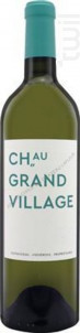 Château Grand Village - Château Grand Village - 2021 - Blanc