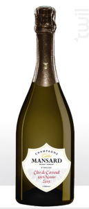 Clos De Cerseuil Brut - Champagne Mansard - 2015 - Effervescent
