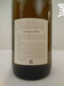 Chautagne Blanc - Cave de Chautagne - 1998 - Blanc