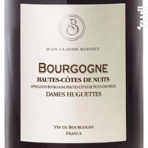 Bourgogne Hautes-Côtes de Nuits Les Dames Huguettes - Jean-Claude Boisset - 2022 - Rouge