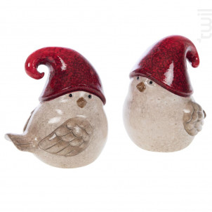 Lot De 2 Oiseaux Bonnet - Amadeus -  - 