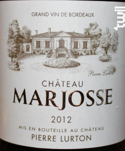 Château Marjosse - Château Marjosse - 2016 - Blanc