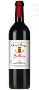 L esprit flouquet la colombe - Château Flouquet Invictus - 2015 - Rouge