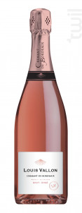 Crémant Louis Vallon Rosé Brut - Louis vallon - No vintage - Rosé