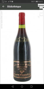 Chambertin Grand Cru - Camus Père et Fils - 2019 - Rouge