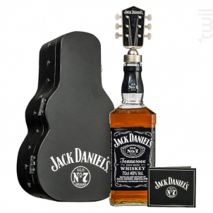 Jack Daniel's Old N°7 Tennessee Whiskey - Coffret Guitare - Jack Daniel's - No vintage - 