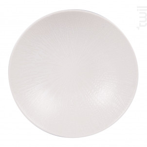 Assiette Creuse Santal 19 Cm Blanc lot De 6 - table passion -  - 