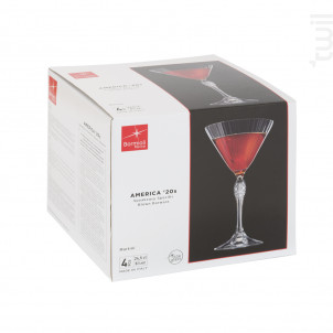 Boite De 4 Verres Martini America - Bormioli Rocco -  - 