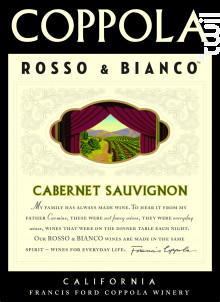 Rosso - cabernet sauvignon - FRANCIS FORD COPPOLA WINERY - 2017 - Rouge