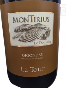 Montirius - La Tour - Domaine Montirius - 2021 - Rouge