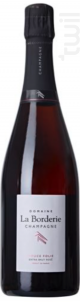 Cuvée Douce Folie Rosé - Champagne La Borderie - No vintage - Effervescent