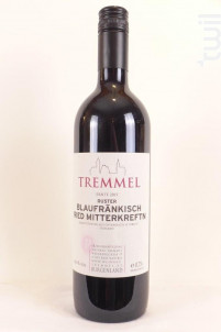 Blaufrankisch Ried Mitterkreftn - Tremmel - 2015 - Rouge