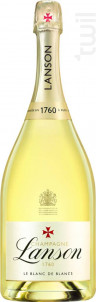 Le Blanc De Blancs Brut - Lanson - No vintage - Effervescent