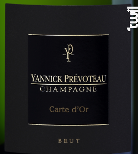 Carte D'or brut - Champagne Yannick Prévoteau - No vintage - Effervescent