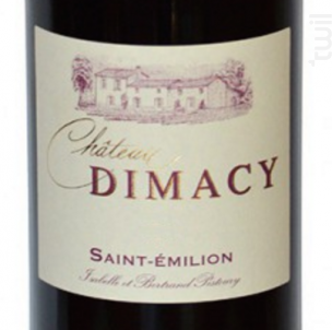 Château Dimacy - Vignobles Pestoury - 2016 - Rouge