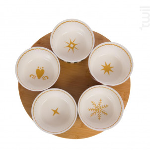 Service Apéritif 5 Bols Renne - Amadeus -  - 