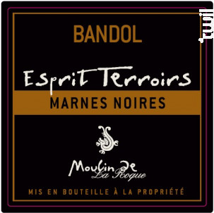 Marnes Noires - Moulin de la Roque - 2015 - Rouge