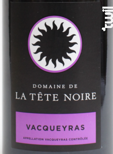 La clapière - Domaine de la Tête Noire - 2015 - Rouge