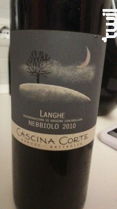 Langhe Nebbiolo DOC - Cascina Corte - 2021 - Rouge