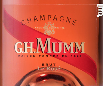 Le Mumm Rosé - G.H. Mumm - No vintage - Effervescent