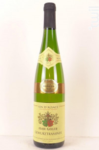 Gewurztraminer - Cave Jean GEILER Vins & Crémants d'Alsace - 2013 - Blanc