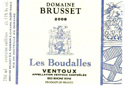 Les Boudalles - Domaine Brusset - 2025 - Rouge