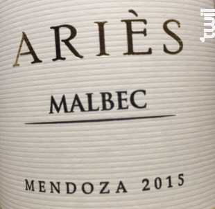 Ariès - Bernard Magrez - 2018 - Rouge