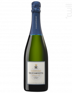 Brut - Premier cru - Champagne de Corvette - No vintage - Effervescent