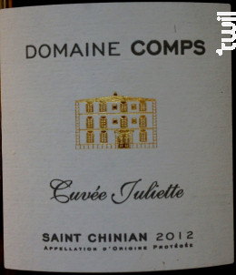 Cuvée Juliette - Domaine Comps - 2018 - Rouge