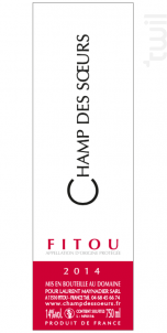 Champ des Soeurs - Château Champ des Soeurs - 2020 - Rouge