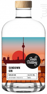 Berlin Distillery - Sundown Gin - BERLIN DISTILLERY - No vintage - 