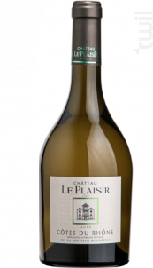 Côtes du Rhône - Château Le Plaisir - Famille Julien - 2019 - Blanc