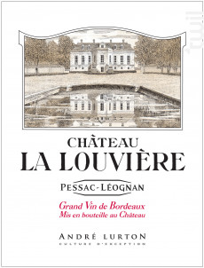 Château La Louvière - Vignobles André Lurton- Château la Louvière - 2017 - Rouge