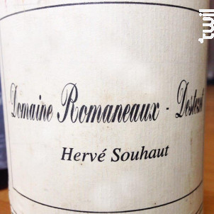 Domaine romaneux destezet - Hervé Souhaut- Domaine Romaneaux-Destezet - 2019 - Blanc