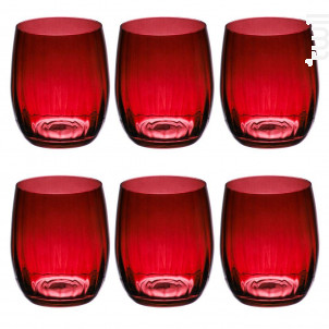 Gobelet Rouge Santa lot De 6 - table passion -  - 