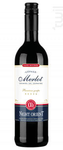 Merlot - Sans alcool - Night Orient - No vintage - Rouge
