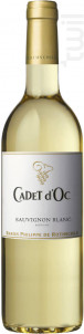 Cadet D'oc Sauvignon - Baron Philippe De Rothschild - No vintage - Blanc